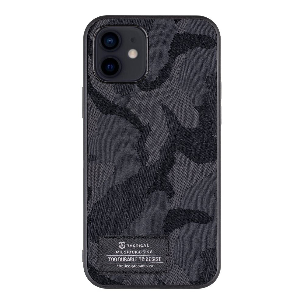 Husa Cover Tactical Camo Troop pentru iPhone 12/12 Pro Negru thumb