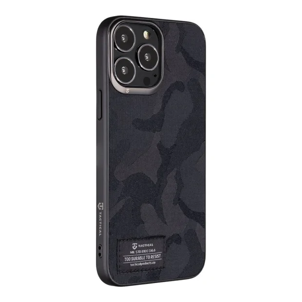 Husa Cover Tactical Camo Troop pentru iPhone 13 Pro Negru