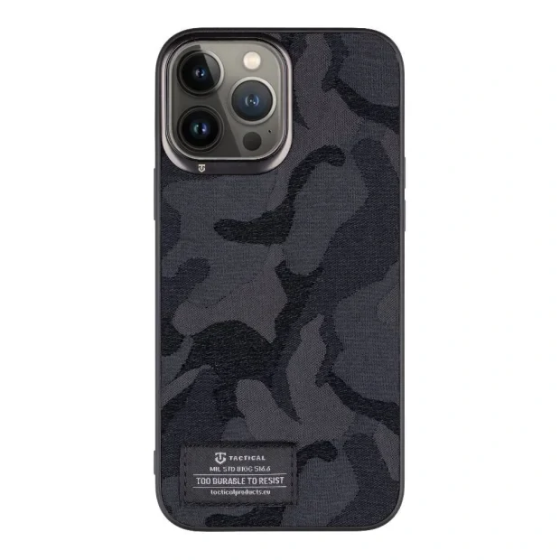 Husa Cover Tactical Camo Troop pentru iPhone 13 Pro Negru