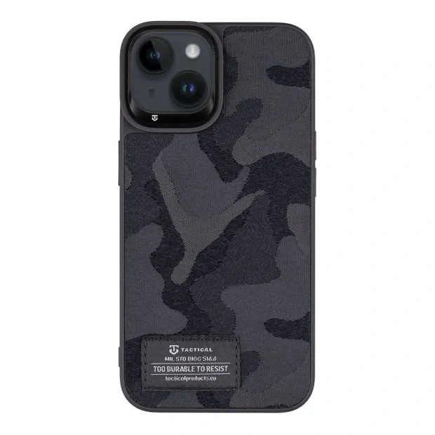 Husa Cover Tactical Camo Troop pentru iPhone 14 Negru