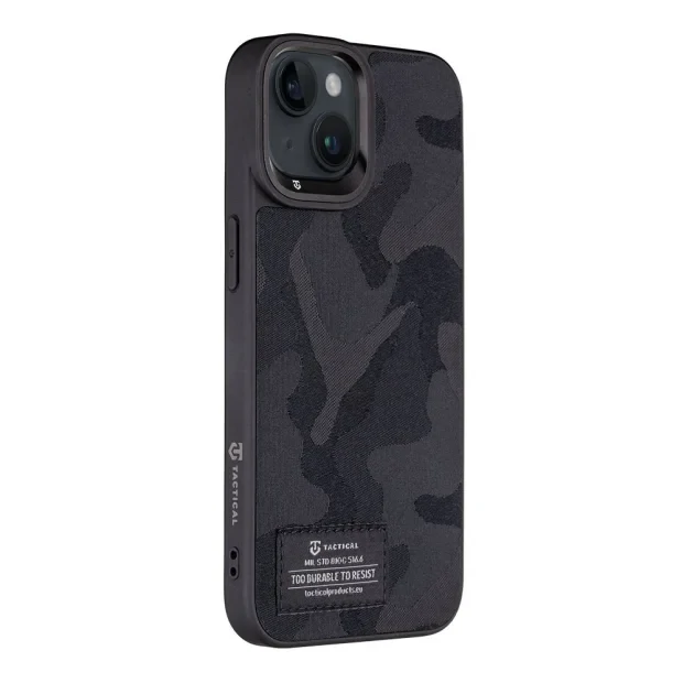 Husa Cover Tactical Camo Troop pentru iPhone 14 Negru