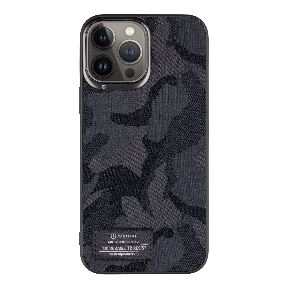 Husa Cover Tactical Camo Troop pentru iPhone 14 Pro Max Negru thumb