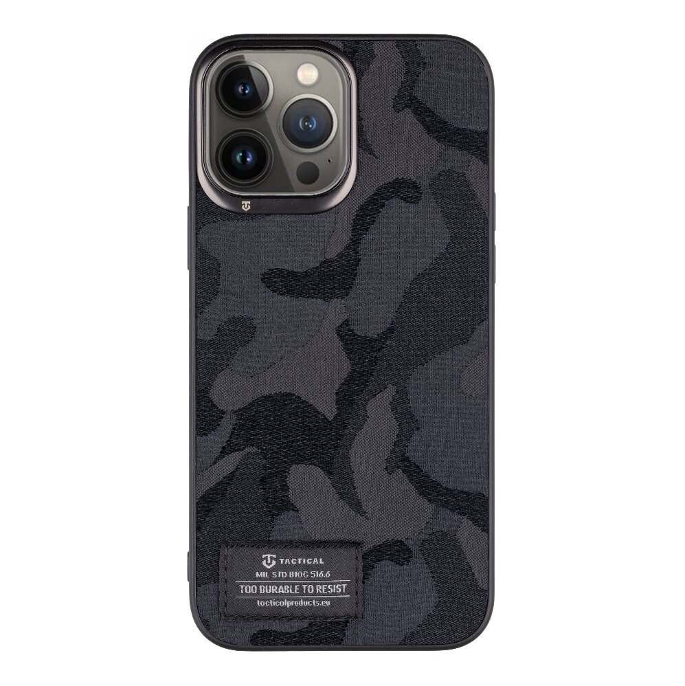 Husa Cover Tactical Camo Troop pentru iPhone 13 Pro Max Negru thumb