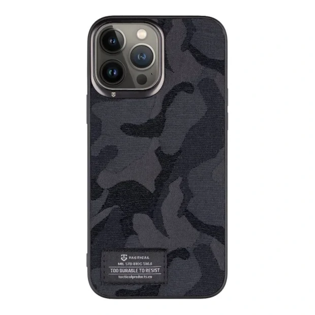 Husa Cover Tactical Camo Troop pentru iPhone 13 Pro Max Negru