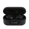 Casti Guess True Wireless Triangle Logo BT5.0 5H Stereo Earphones Black