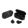 Casti Guess True Wireless Triangle Logo BT5.0 5H Stereo Earphones Black