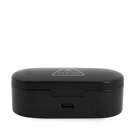 Casti Guess True Wireless Triangle Logo BT5.0 5H Stereo Earphones Black