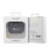 Husa Guess 4G Script Heart PC/PU  pentru Airpods Pro 2 Negru