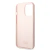 Husa Karl Lagerfeld Liquid Silicone Ikonik pentru iPhone 13 Pro Pink