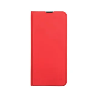 Husa Book Silicon Flip pentru iPhone 13 Pro Max Rosu