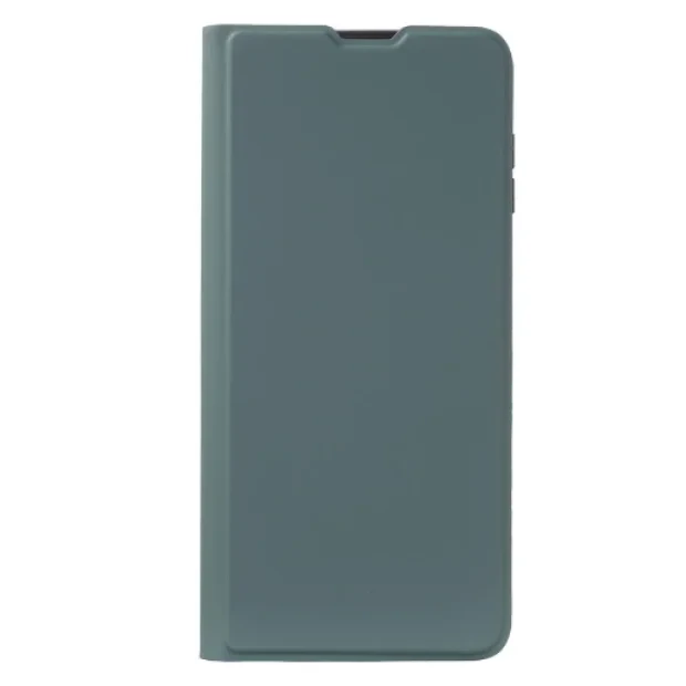 Husa Book Silicon Flip pentru iPhone 14 Verde