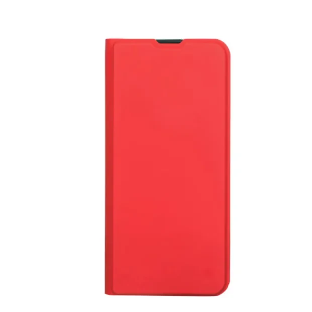 Husa Book Silicon Flip pentru iPhone 13 Pro Rosu