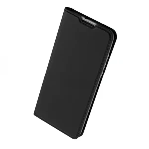 Husa Book Silicon Flip pentru Samsung Galaxy A54 Negru