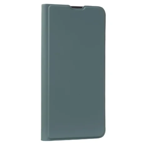 Husa Book Silicon Flip pentru Samsung Galaxy A14 4G/5G Verde