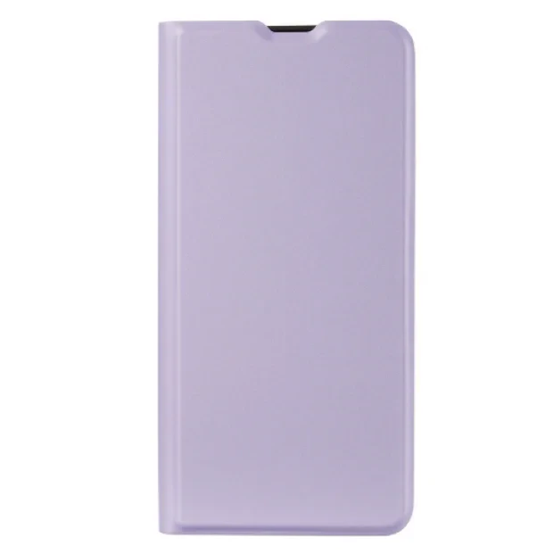 Husa Book Silicon Flip pentru Samsung Galaxy A14 4G/5G Mov