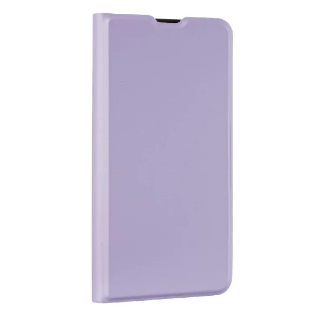 Husa Book Silicon Flip pentru Samsung Galaxy A14 4G/5G Mov