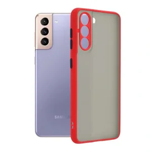 Husa Cover Hard Mat pentru Samsung Galaxy A14 4G/5G Rama Rosu