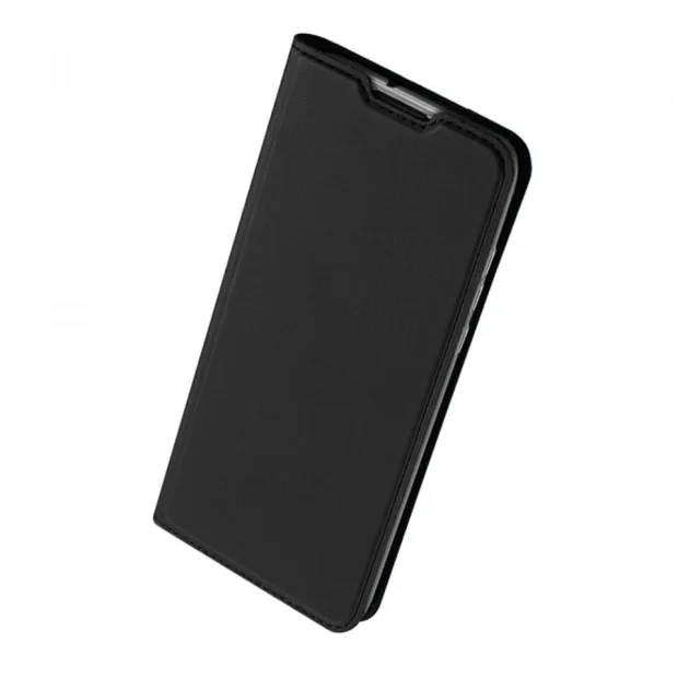 Husa Book Silicon Flip pentru iPhone 13 Negru