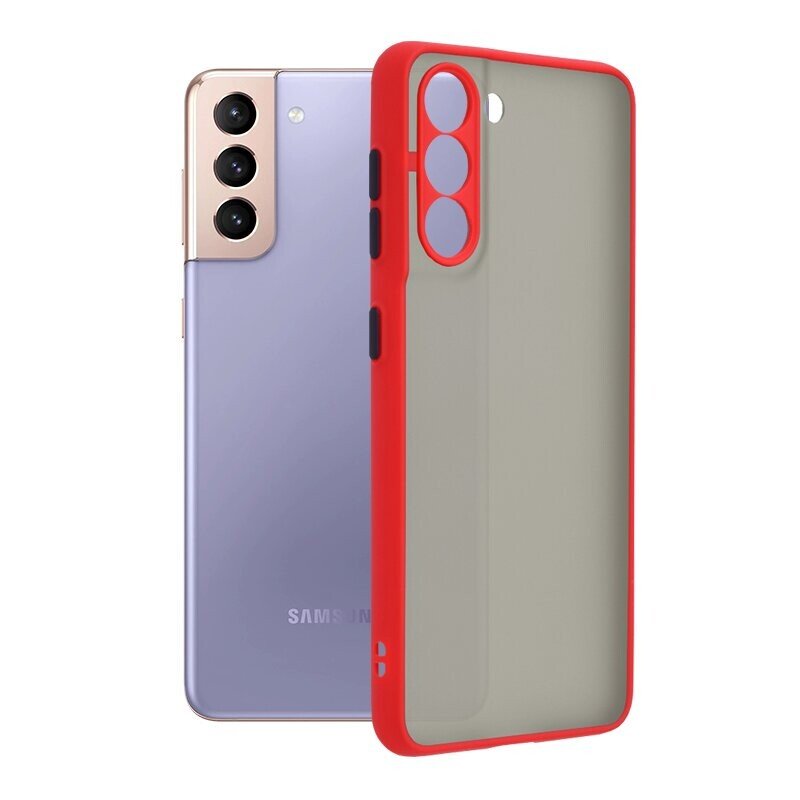 Husa Cover Hard Mat pentru Samsung Galaxy A34 5G Rama Rosu thumb