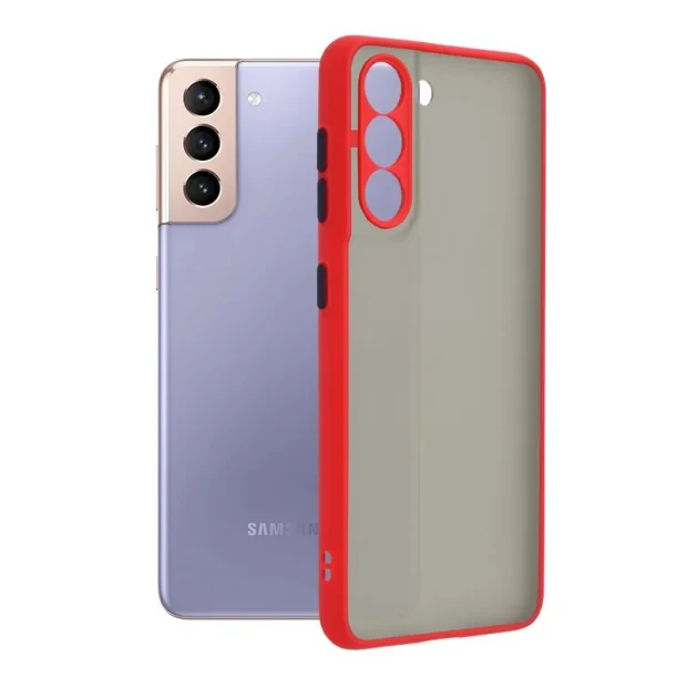 Husa Cover Hard Mat pentru Samsung Galaxy A34 5G Rama Rosu