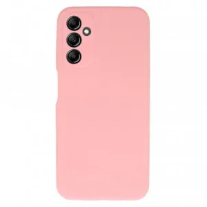 Husa Cover Silicon Fun Glitter pentru Samsung Galaxy A14 4G/5G Coral