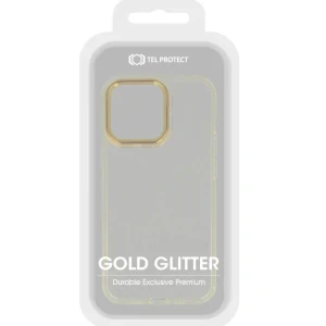 Husa Cover Lens Fashion Golden Frame pentru iPhone 13 Pro Auriu thumb