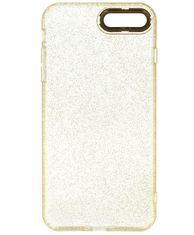 Husa Cover Lens Fashion Golden Frame pentru iPhone 7/8 Plus Auriu thumb