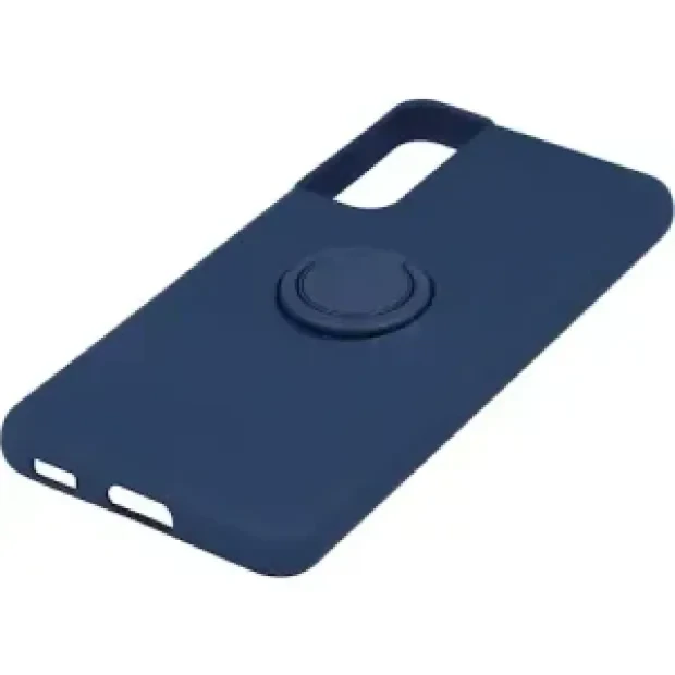 Husa Cover Silicon Finger Grip pentru Samsung S22 Plus Albastru
