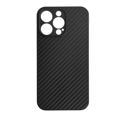 Husa Cover Hard Carbon Fiber pentru iPhone 11 Pro Negru