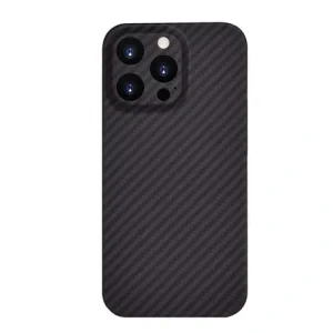 Husa Cover Hard Carbon Fiber pentru iPhone 12 Pro Max Negru