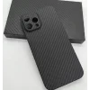 Husa Cover Hard Carbon Fiber pentru iPhone 12 Pro Max Negru