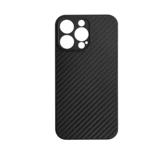 Husa Cover Hard Carbon Fiber pentru iPhone 12 Pro Negru