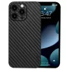 Husa Cover Hard Carbon Fiber pentru iPhone 13 Pro Negru