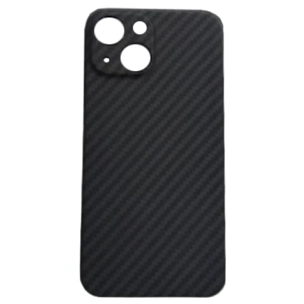 Husa Cover Hard Carbon Fiber pentru iPhone 14 Plus Negru