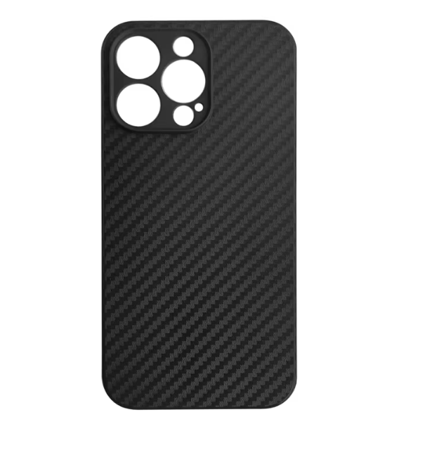 Husa Cover Hard Carbon Fiber pentru iPhone 14 Pro Negru thumb