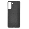 Husa Cover Hard Carbon Fiber pentru Samsung Galaxy S21 FE Negru