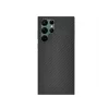 Husa Cover Hard Carbon Fiber pentru Samsung Galaxy S22 Ultra Negru