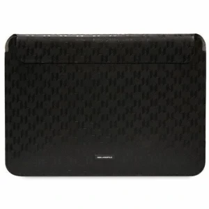 Geanta  Karl Lagerfeld Saffiano Monogram Computer Sleeve 13/14&quot; Black