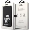 Husa  Karl Lagerfeld PU Saffiano Karl and Choupette NFT Book  iPhone 14 Pro Black