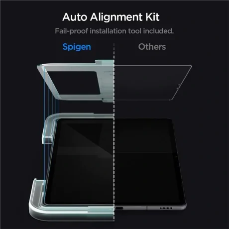 Folie  de sticla Spigen EZ Fit Glas.tR Slim 1 Pack pentru Samsung Galaxy Tab S8/S7