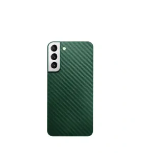 Husa Cover Hard Carbon Fiber pentru Samsung Galaxy A13 4G Verde