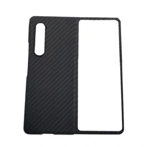 Husa Cover Hard Carbon Fiber pentru Samsung Galaxy Z Fold 4 Negru