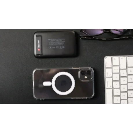 SWISSTEN CLEAR JELLY MagStick IPHONE 15 TRANSPARENT