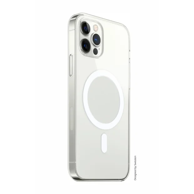 SWISSTEN CLEAR JELLY MagStick IPHONE 15 TRANSPARENT