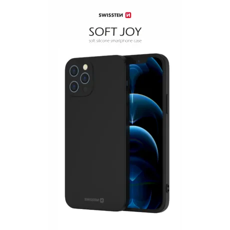 SWISSTEN SOFT JOY CASE APPLE IPHONE 15 BLACK