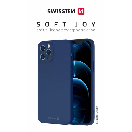 SWISSTEN SOFT JOY CASE APPLE IPHONE 15 BLUE