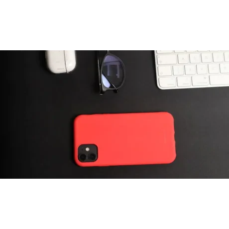 SWISSTEN SOFT JOY CASE APPLE IPHONE 15 PLUS RED