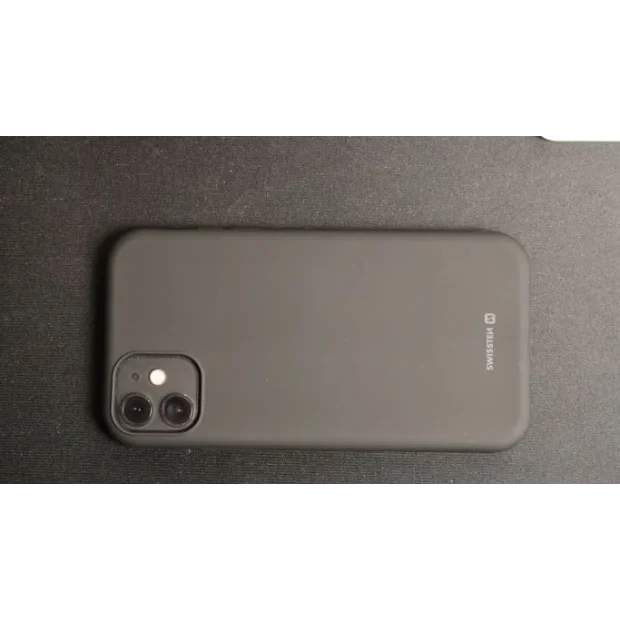 Husa silicon Swisstent Soft Joy pentru iPhone 15 Pro Max, Negru