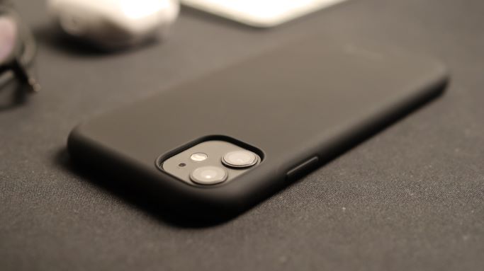 Husa silicon Swisstent Soft Joy pentru iPhone 15 Pro Max, Negru thumb