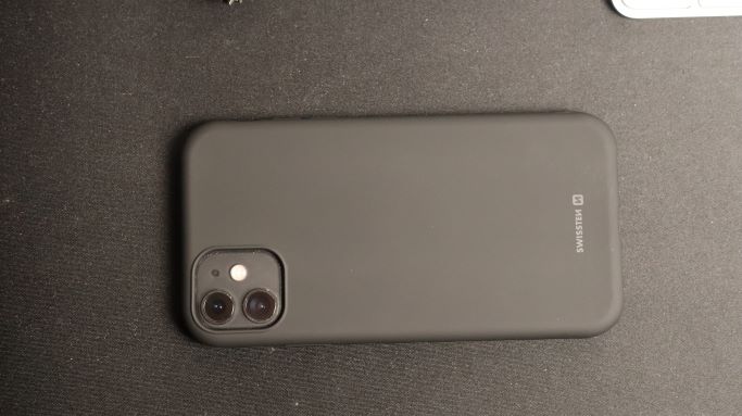 Husa silicon Swisstent Soft Joy pentru iPhone 15 Pro Max, Negru thumb